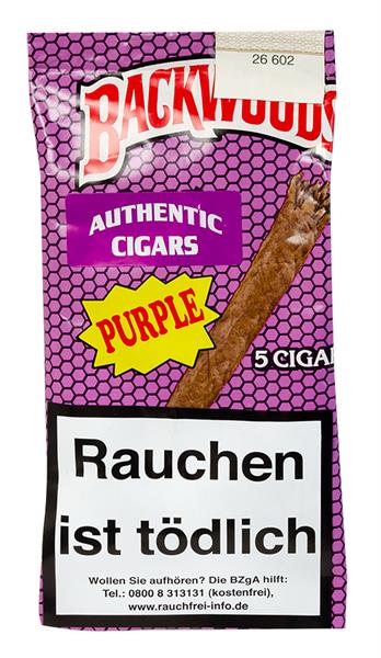 Backwoods Purple Cigars, 5er Pouch